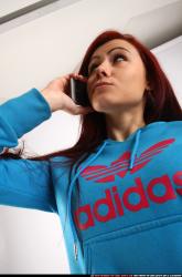 Nina Calling Cellphone